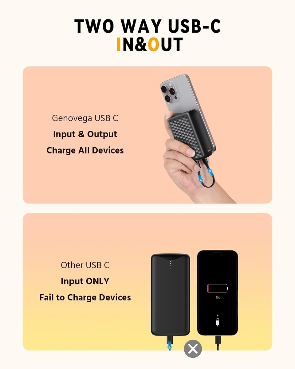 Genovega 12V 18400mAh Power Bank for Heated Jackets, view 6