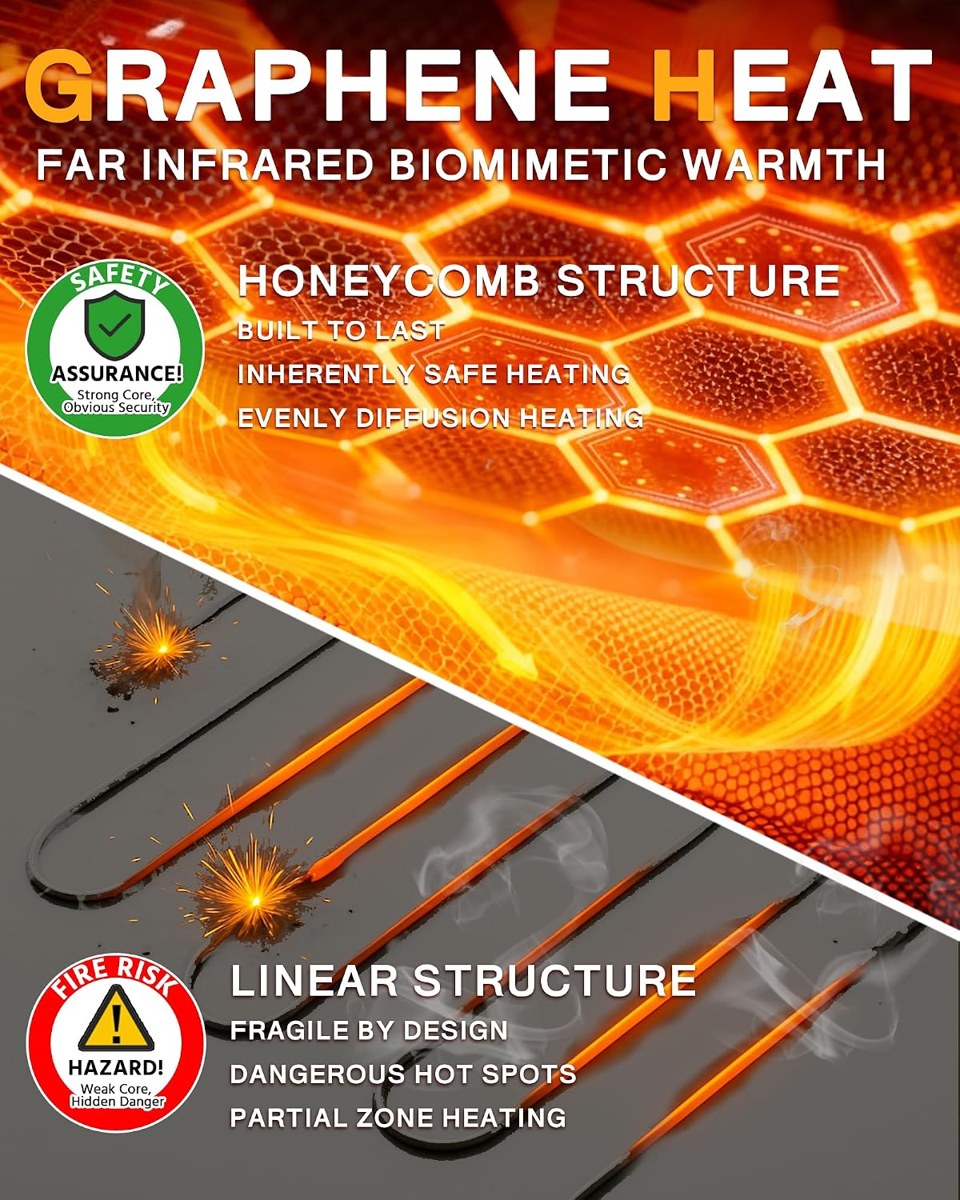 Genovega Graphene Heated Jacket for Women, 5 Heating Zones, view 2