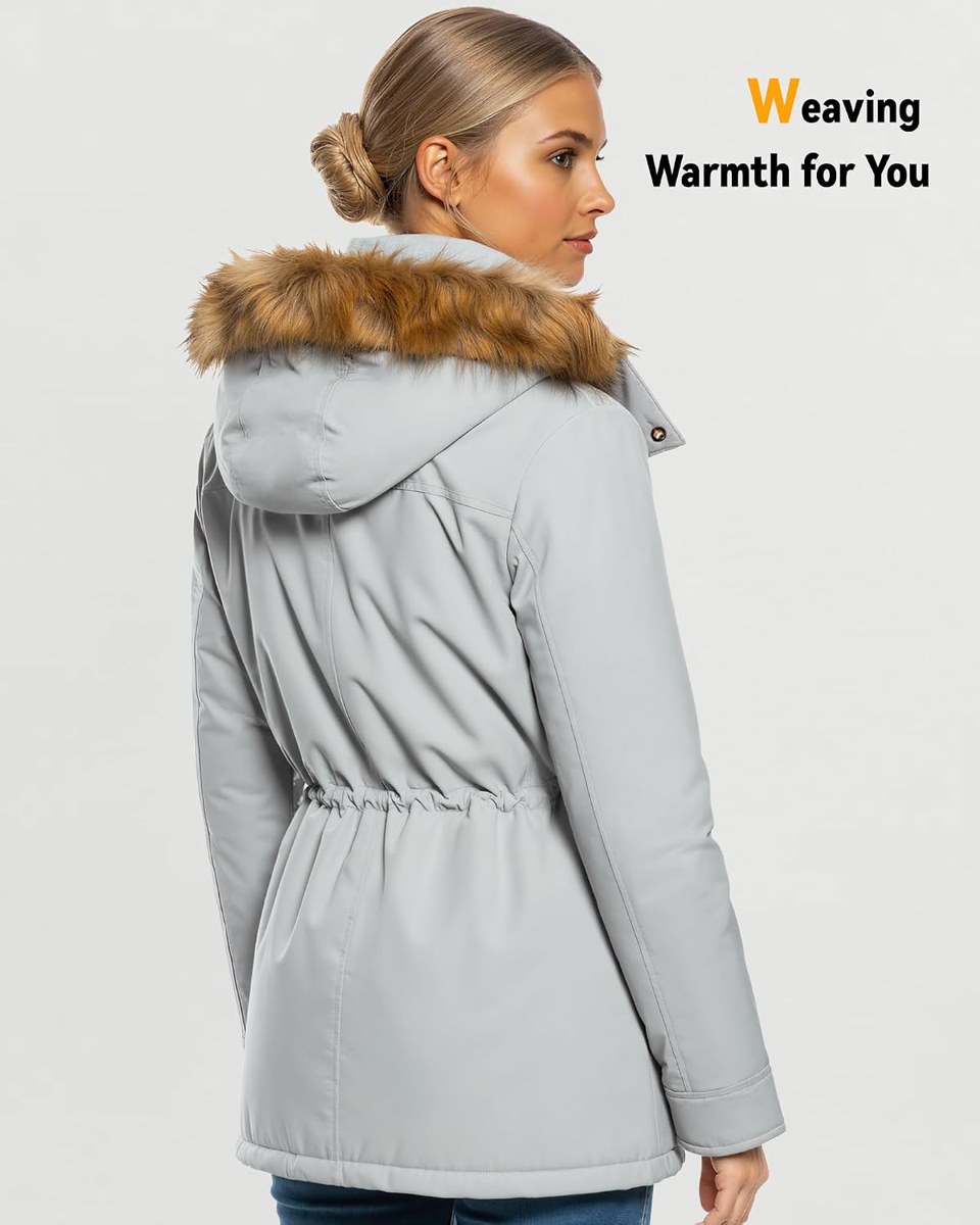 Genovega Graphene Heated Puffer Jacket for Women, Long, view 6