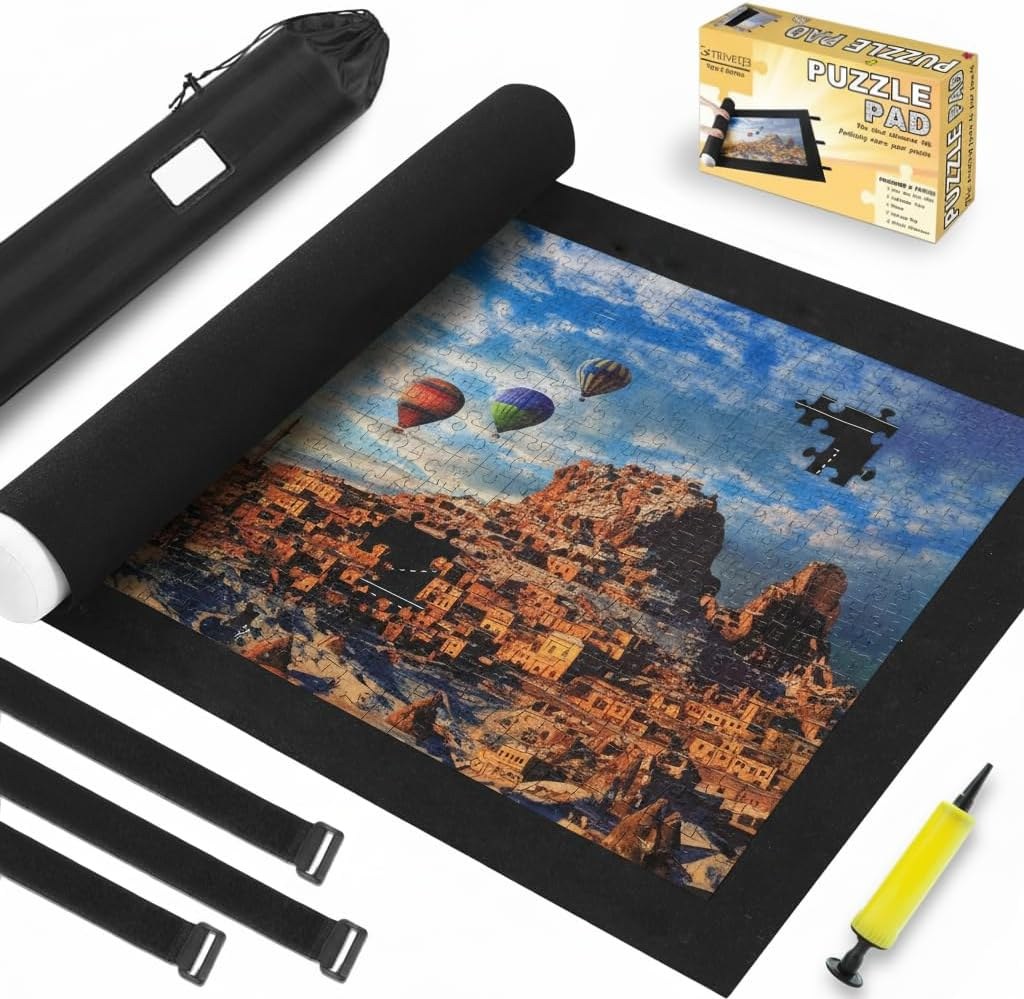 Genovega Jigsaw Puzzle Mat Roll Up, up to 2000 Pieces