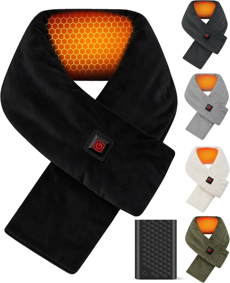 Genovega Neck Heating Pad Heated Scarf Wrap