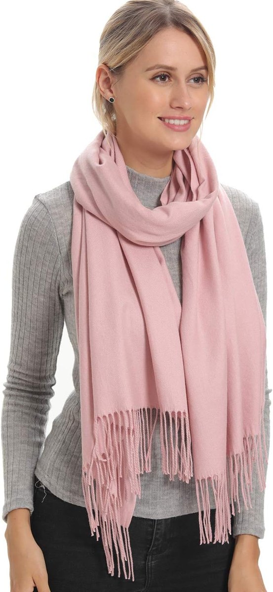 Genovega Pashmina Scarf Wrap Shawl for Women, view 3