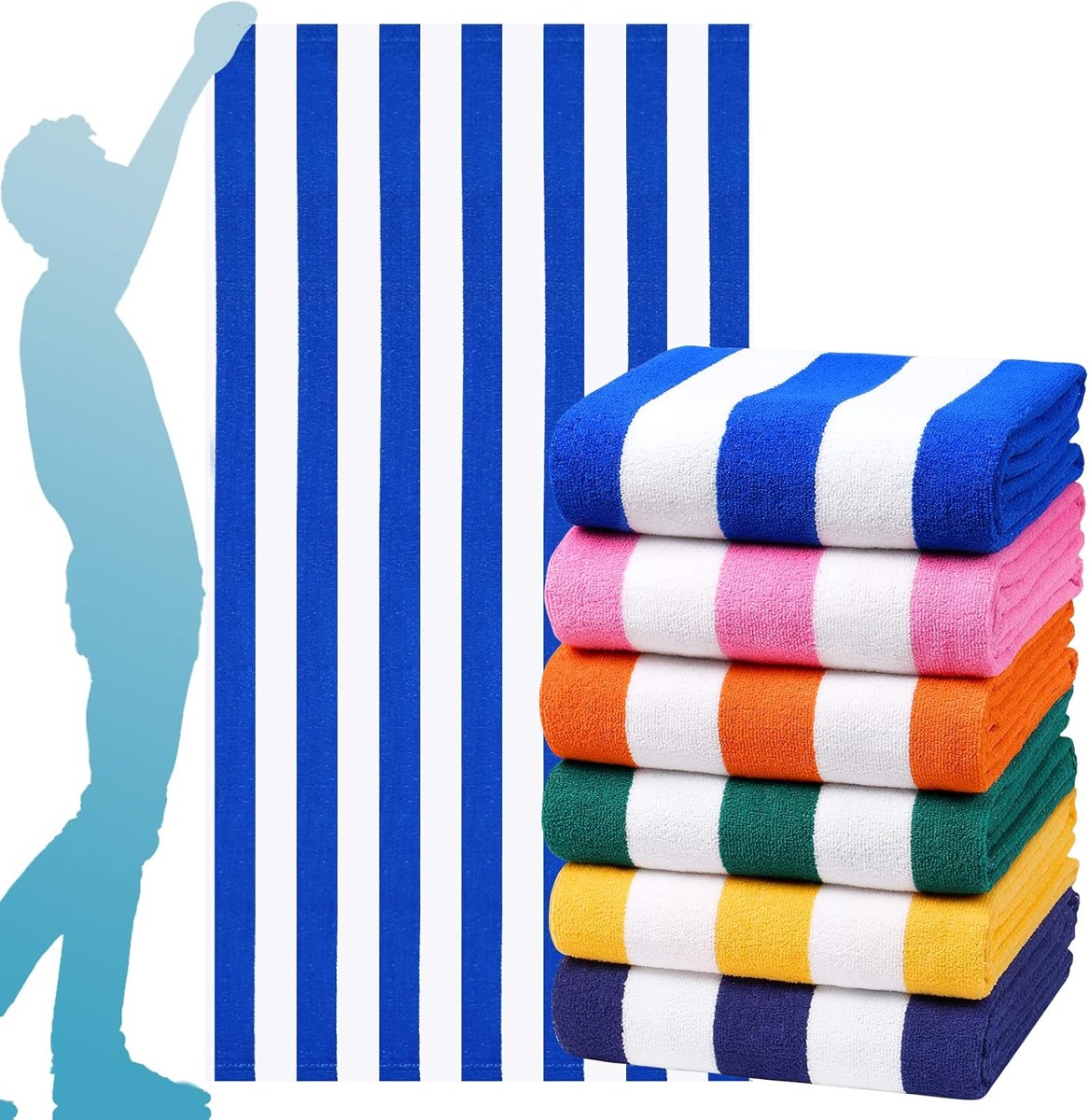 Genovega oversized beach towels