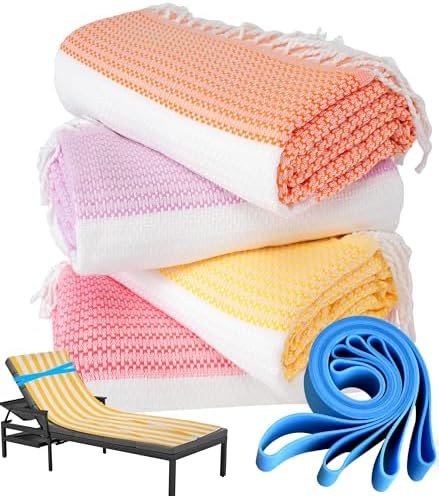 Sand-Free Turkish Beach Towel Set, Option 1