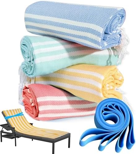 Sand-Free Turkish Beach Towel Set, Option 6
