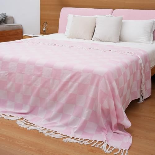 Turkish Cotton Throw Blanket, Oversized, Option 11