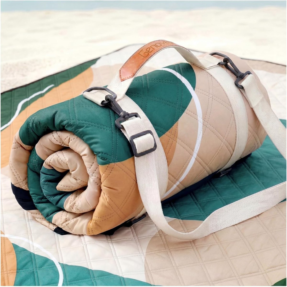 Genovega Waterproof Beach Blanket, Gift Edition